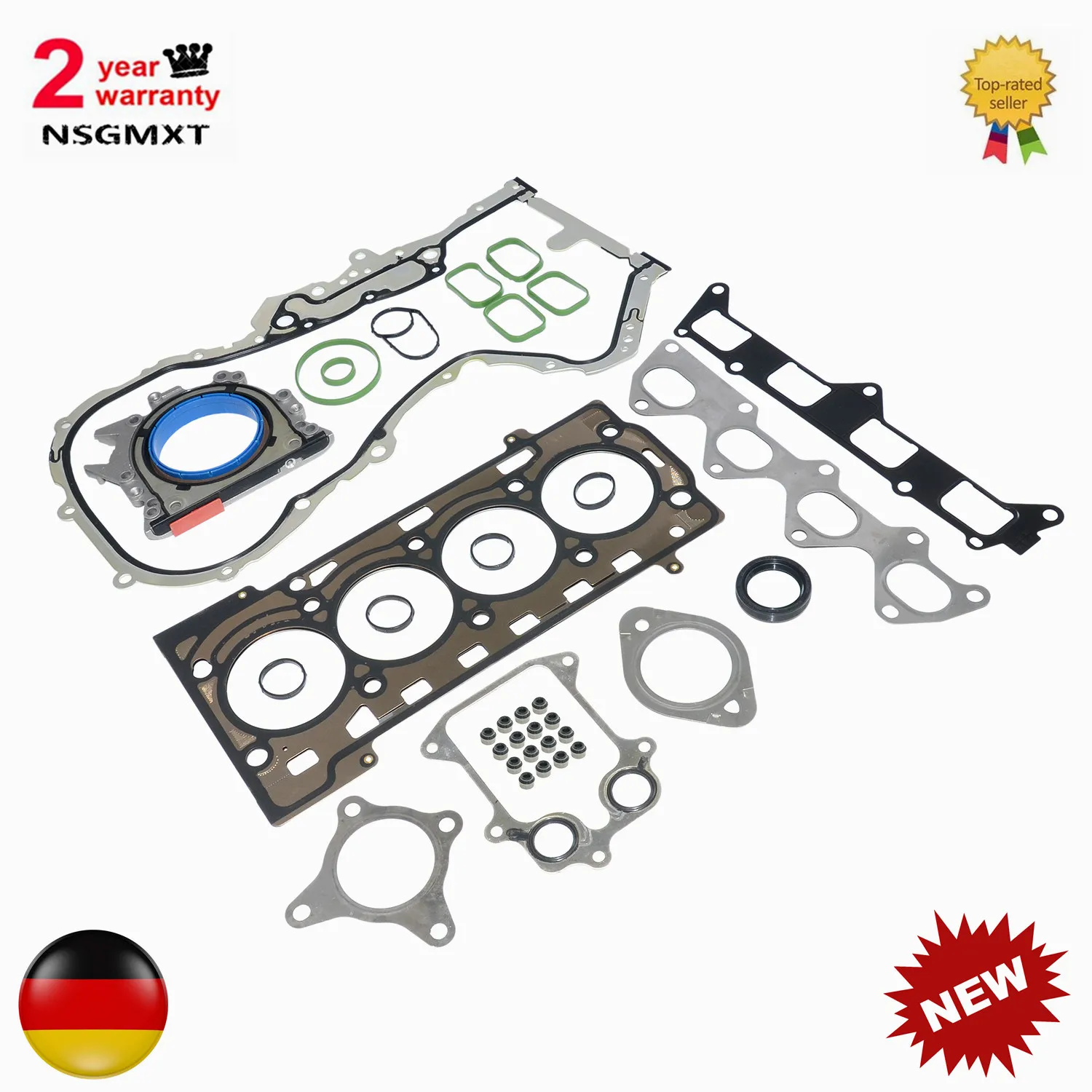 AP01 абсолютно новый комплект прокладки головки цилиндра 03C109287 для Audi Seat Skoda VW 1 4 TFSI