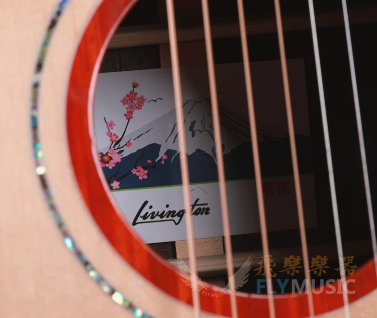 LivingSton D-230S 41 дюймов Твердая деревянная акустическая Гитары, акустической гитары