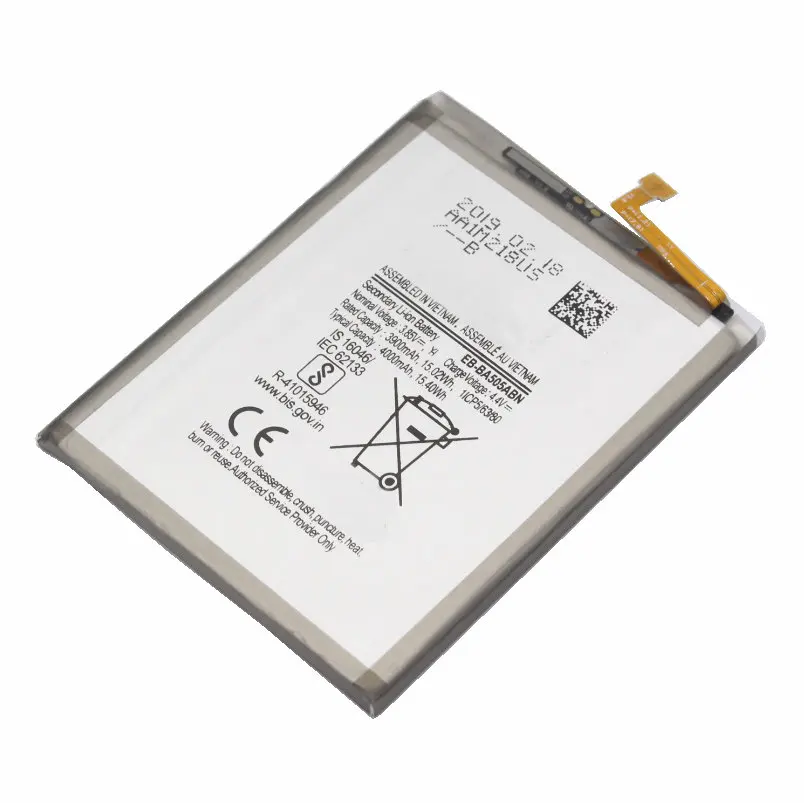 1x4000 mAh 15.40Wh запасная батарея EB-BA505ABN EB-BA505ABU для samsung Galaxy A50 A505F SM-A505F Аккумуляторы для телефонов