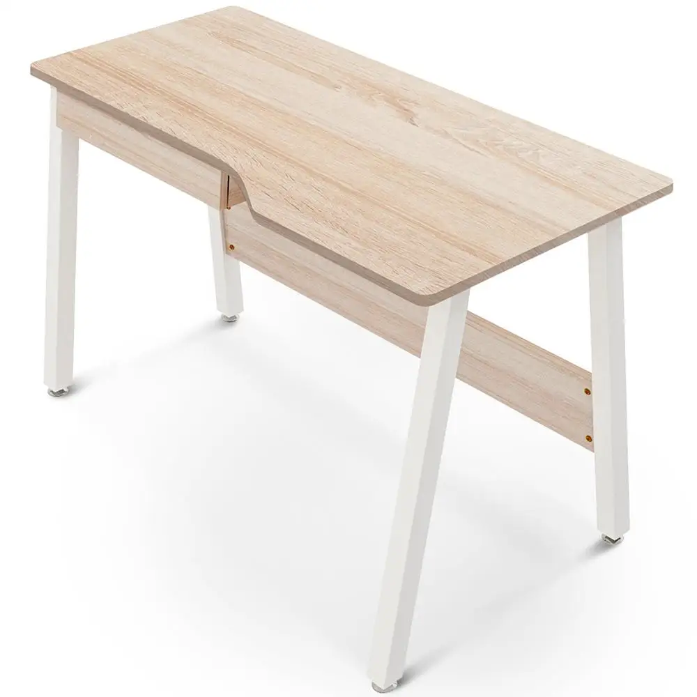 

Living Room Home Furniture Office Desk Study Laptop Desk Computer PC Writing Table WorkStation Wooden & Metal With Drawer