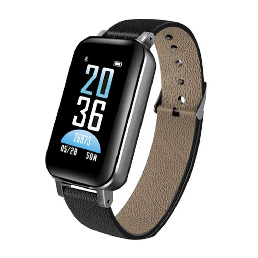 

T89 Stereo Earphone 5.0 Smart Bracelet Watch Binaural Health Heart Rate Monitoring Sports Smart Watch Men Women