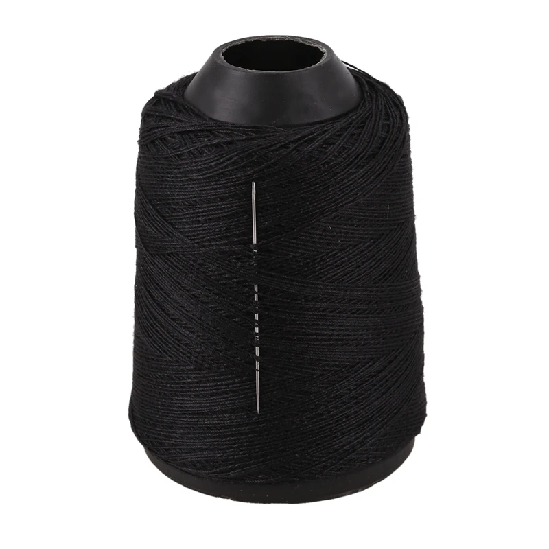 Черная домашняя хлопковая штыревая игла швейная катушка с нитью