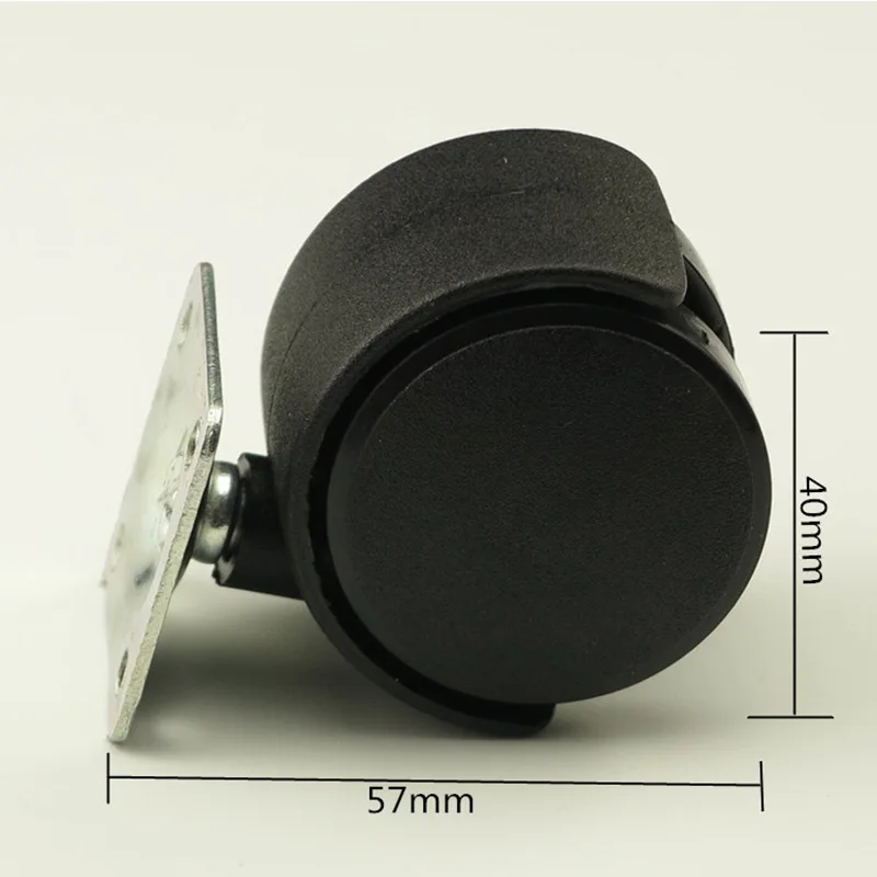 Furniture Caster Wholesale Universal Wheel Steering Wheel sofa lun zhuan yi lun Semi-cha gan lun with cha Universal Wheel