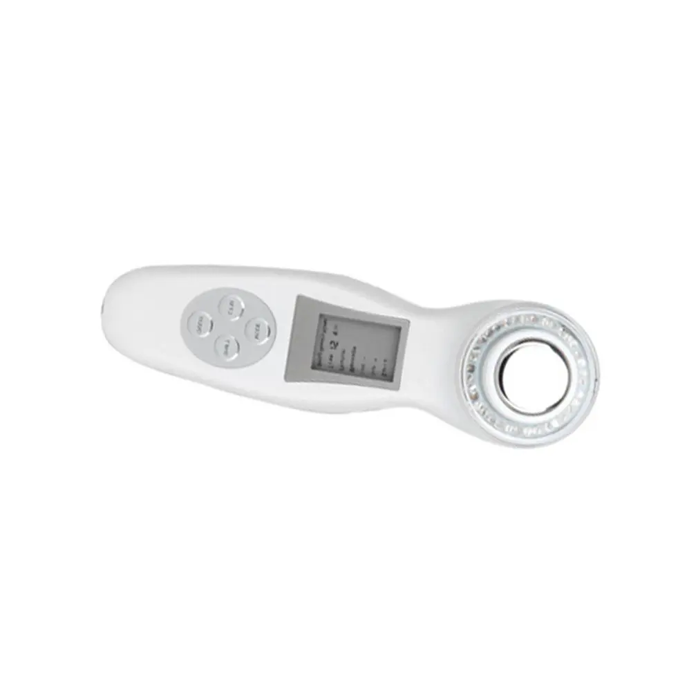  Led Light Ultrasonic Beauty Instrument Portable Facial Skin Appliance Therapy Photon Rejuvenation