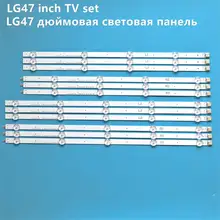 Replacement Backlight LED Strip Bar for LG 47LN570S 47LN575S 47LA620S 47LN575V 47LA620V LC470DUE