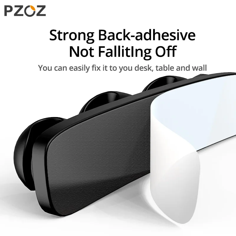 PZOZ USB устройство для сматывания кабеля для мыши, наушников, провода для наушников, настольные аккуратные гибкие зажимы для управления, держатель, кабельный органайзер, силиконовый