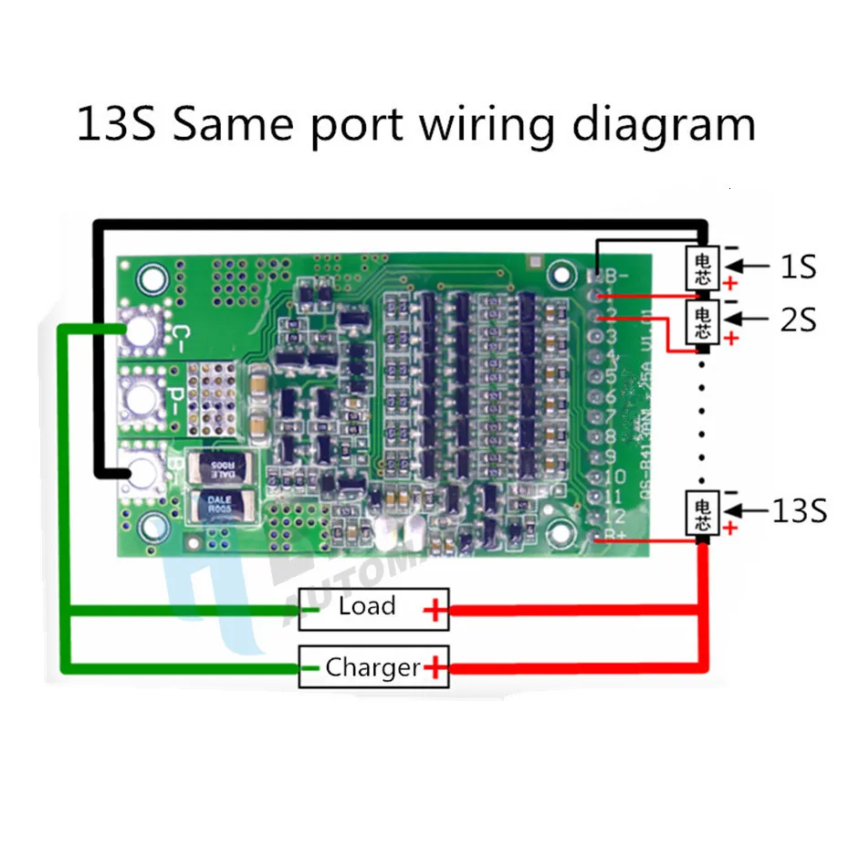 BMS 7S 10A/20A/25A/30A 18650/32650 Защитная плата для литиевых батарей сбалансированная версия/литий-железо-фосфат/LifePo4 BMS плата