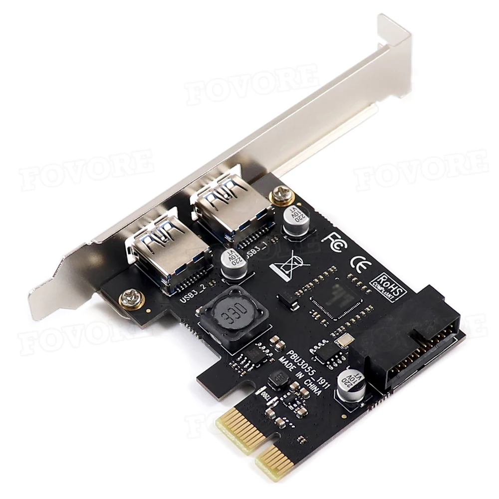 Usb Pcie Dc Usb Pcie Card STW3002 PCI Express Card PCIE To USB3.0 20PIN Expansion ...