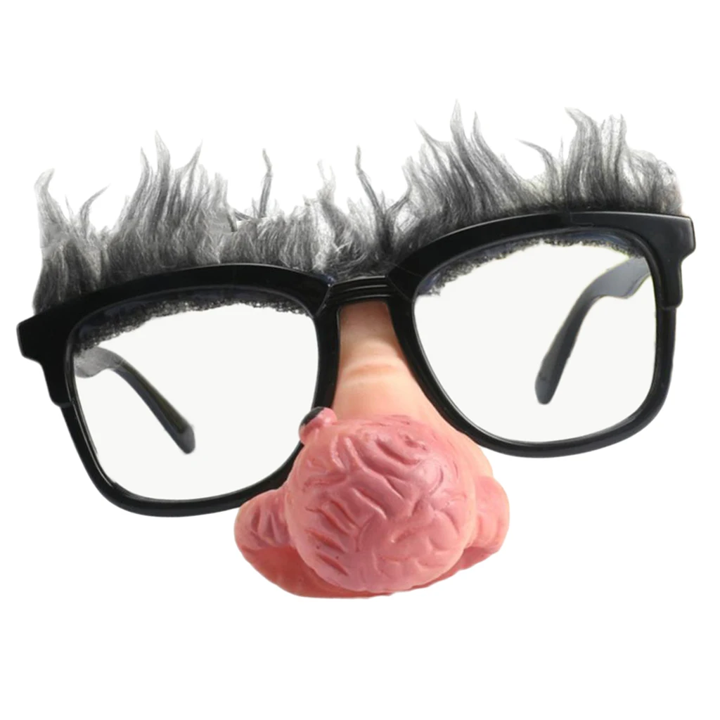 Novelty Big Nose Old Man Sunglasses Funny Party Fancy Dress Props Unisex