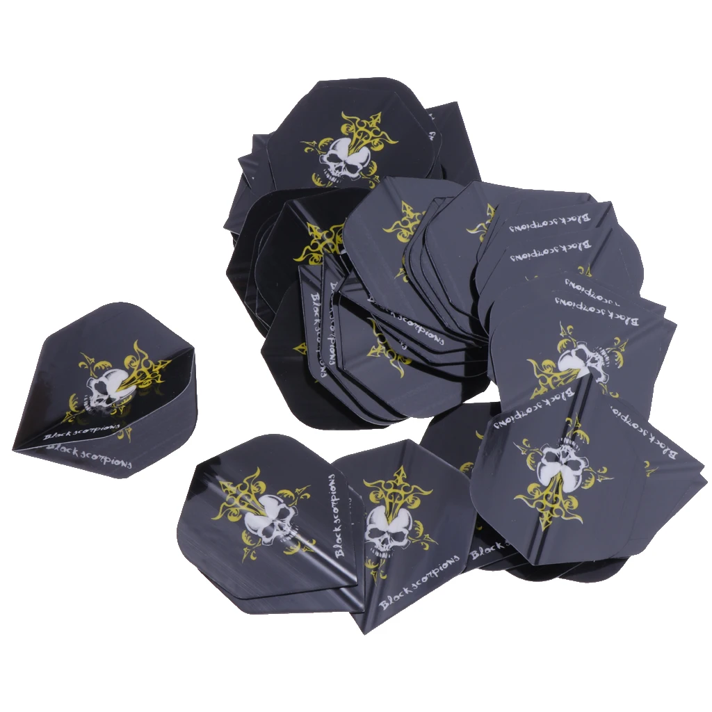 50Pcs Professional Dart s Darts Accessory Feather  Outdoor Sport