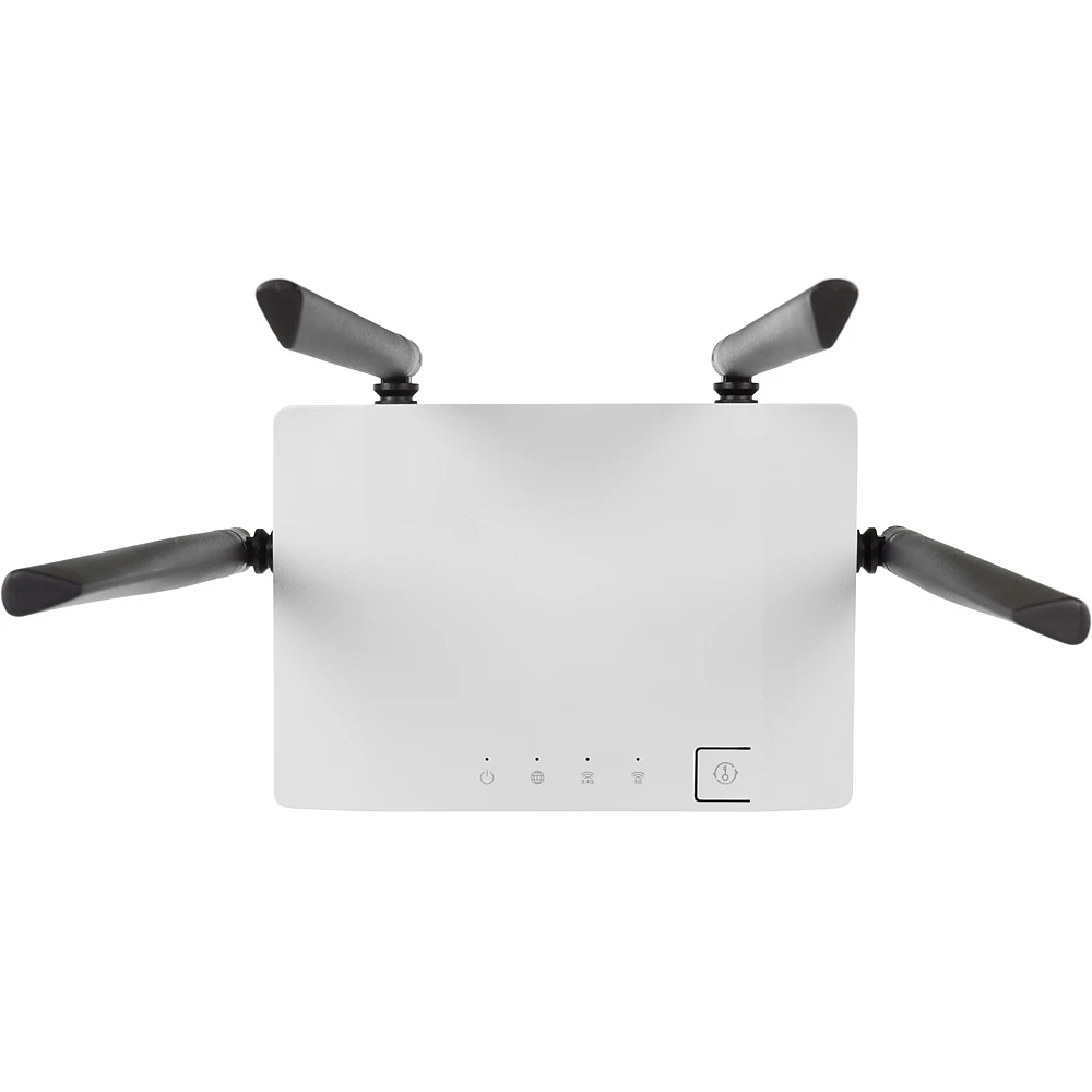 Роутер беспроводной Zyxel NBG6615-EU0101F AC1200 10/100/1000BASE-TX белый