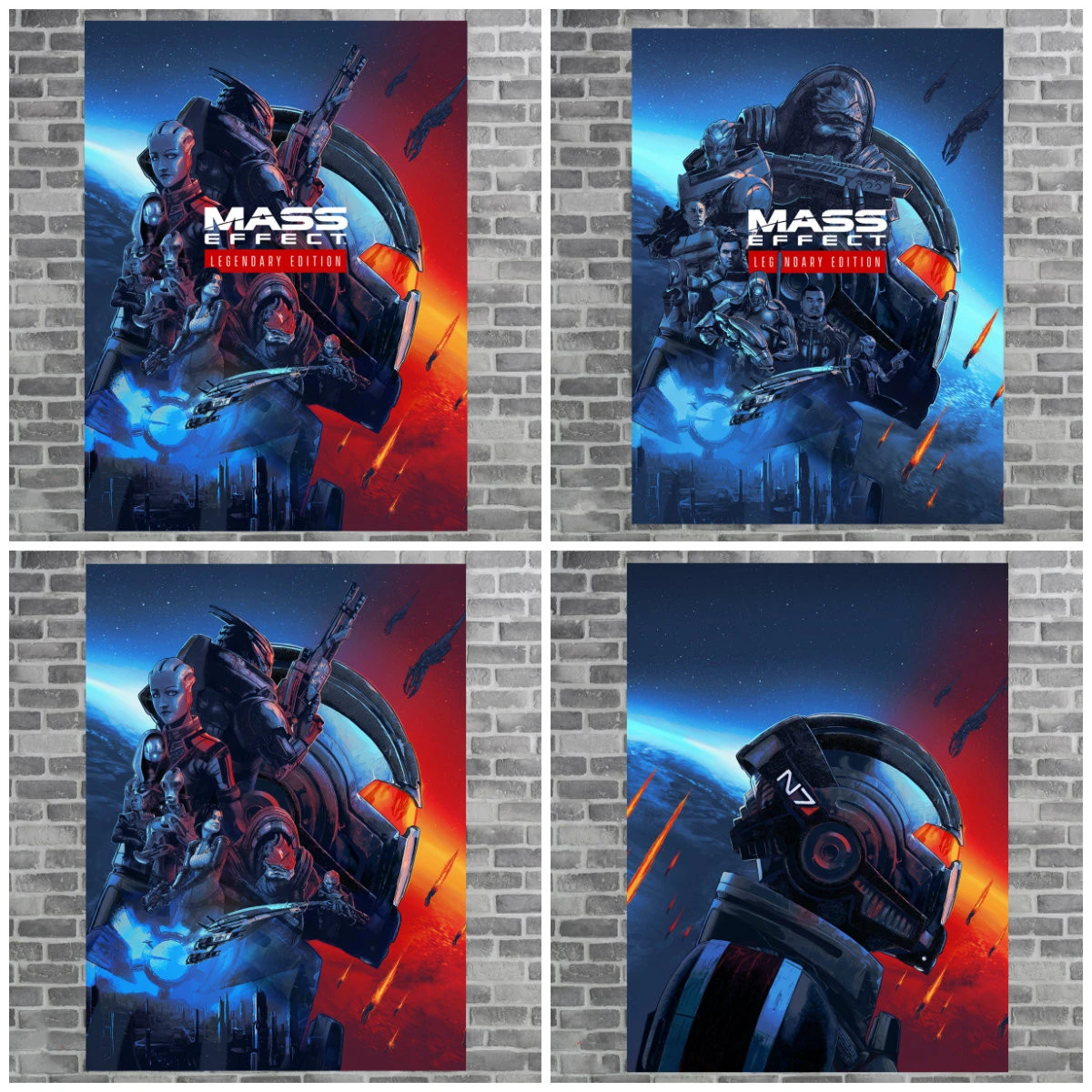 Mass Effect Legendary Edition Game Anime Poster Canvas Oil Painting Live  Room Wall Decor Wall Stickers Home Decoration Painting|Painting &  Calligraphy| - AliExpress