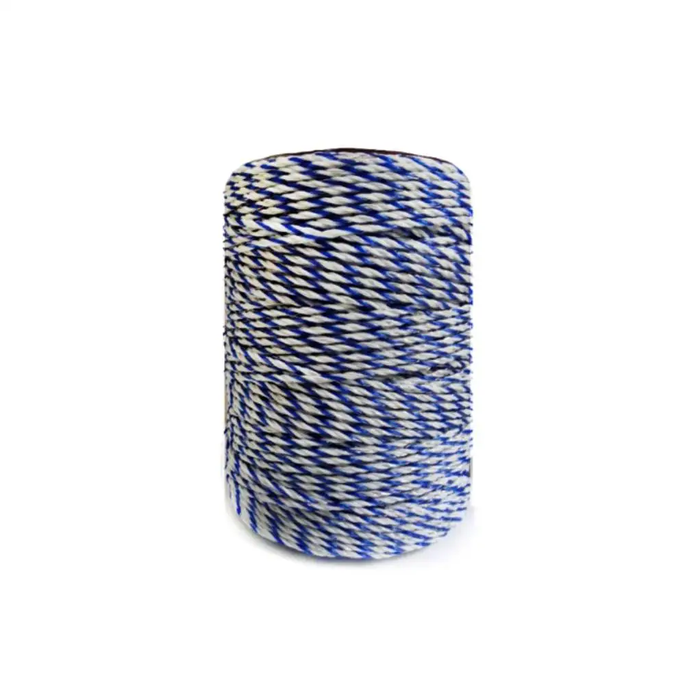 250 Meters Electric Fence Polywire With Steel Fence Poly Rope For Horse