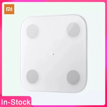 

NEW XIAOMI MI Smart Body Fat Scale 2 Bluetooth 5.0 Balance Test Body Date BMI Health Weight Weighing Scale Monitor LED Display