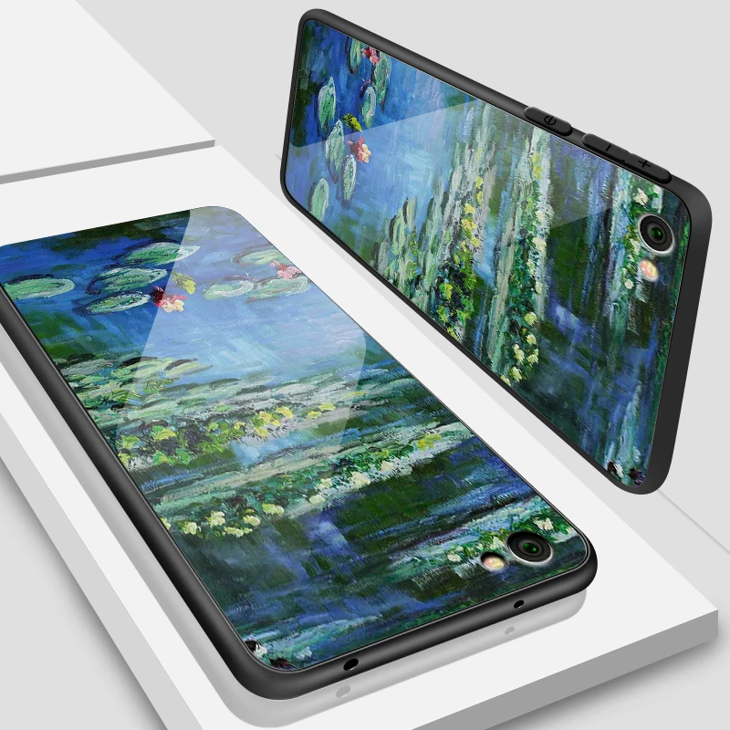 W216 ТПУ чехол для телефона для Xiaomi 9 5X6X8 SE A1 A2 облегченное закаленное стекло класса люкс чехол для Redmi Note 4x 5A 6 7 рro рrime модная сумочка - Цвет: W216