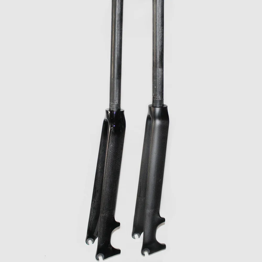 Передняя вилка из углеродного волокна 3k передняя для дорожного велосипеда