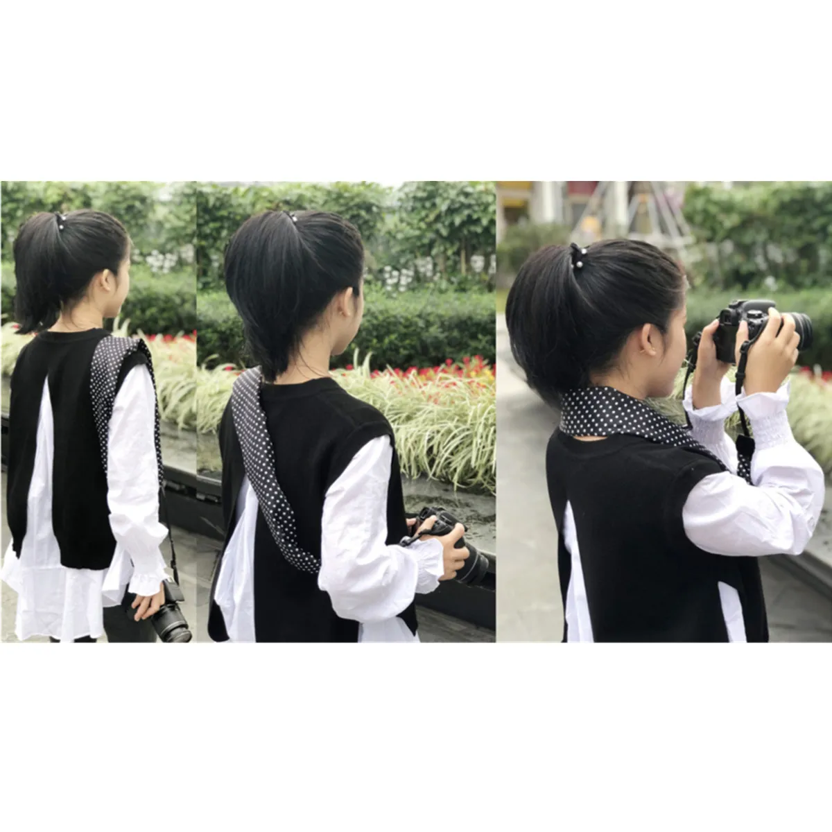 Нейлон шали и шарфы пятно Стиль ремешок на шею через плечо для DSLR Камера теплый