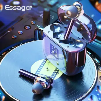 

Essager 07B TWS Wireless Bluetooth 5.0 Earphone Headphones Mini Cordless Headset In Ear True Wireless Earbuds For iPhone