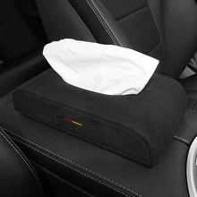 Автомобильная коробка для салфеток, кожаная коробка для салфеток, аксессуары для интерьера BMW MINI Cooper S ONE JCW F54 F55 F56 F57 F60 R55 R56 R60