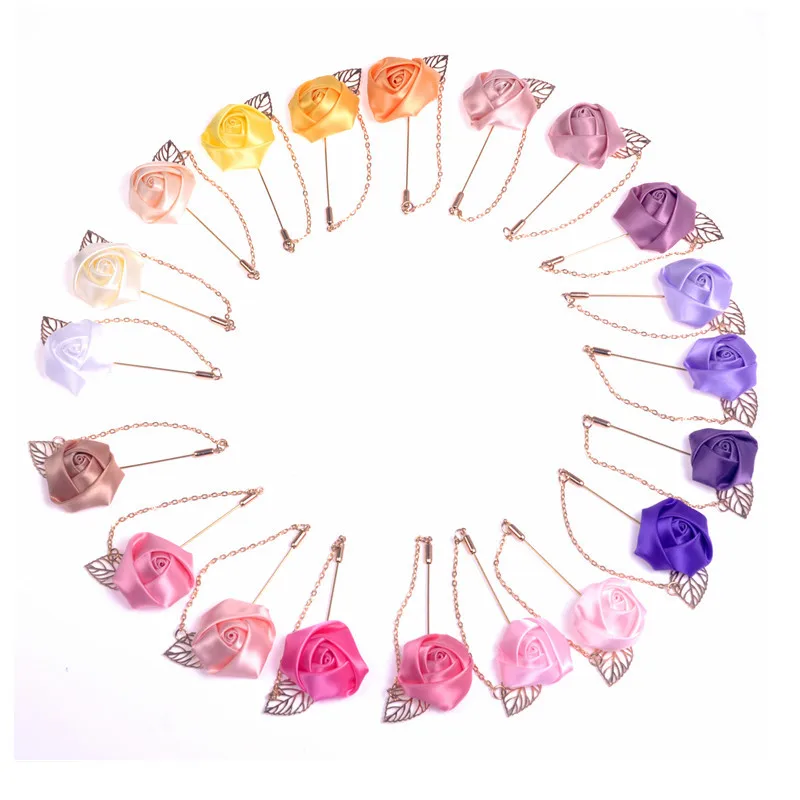 Lovegrace الأحمر الورود الزهور التلبيب دبوس رجالي...