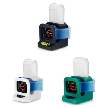 

2 In 1 Charge Stand Dock For Airpods Apple-Watch i-Watch Dock Charge Holder 28TE