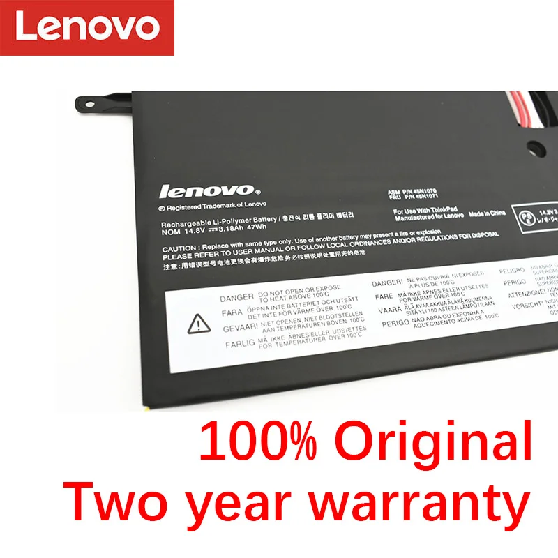 Bateria do Portátil para Lenovo Original Novo Thinkpad x1 Carbono 3444 3448 3460 Série 4icp4 - 56 128 14.8 v 47wh 45n1070 45n1071 - Imagem 6