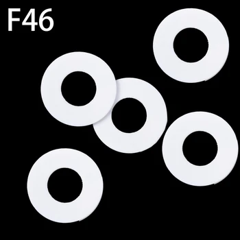 

5*12*2 5x12x2 6*14*2 6x14x2 6*18*2 6x18x2 White F46 PTEF Teflon Pressure Gauge Ripple Tube Washer O Ring Flat Seal Gasket
