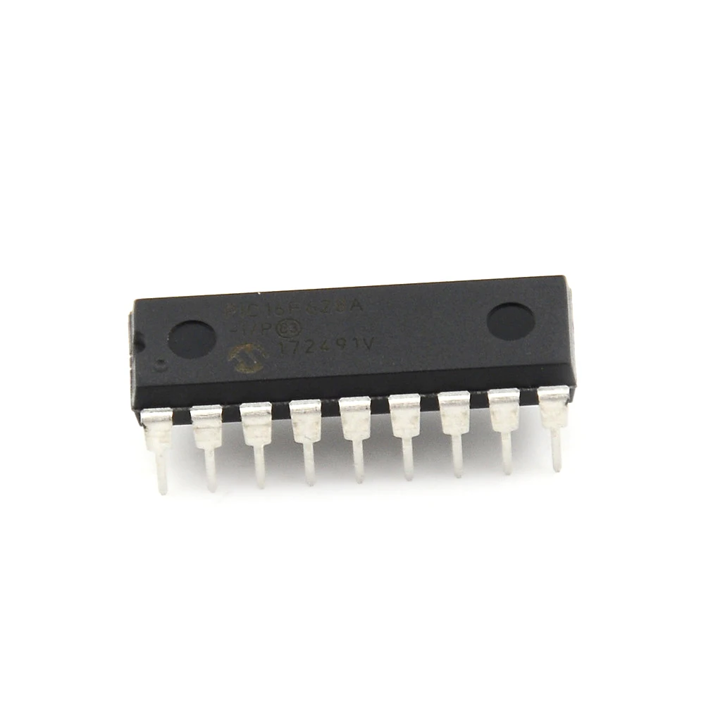 

1pcs IC MICROCHIP DIP-18 PIC16F628A PIC16F628A-I/P Microcontroller Low Speed Processor Clock Mode Low Voltage