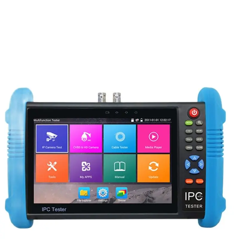 9800 MOVTADHS Plus сетевой и аналоговый AHD HD-TVI CVI SDI тестер камеры с дисплеем CCTV монитор для