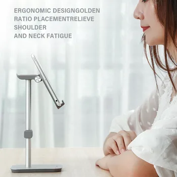 

Headset Display Rack Study Bedroom Tablet Holder Stand Desktop Universal Office Aluminum Alloy Cell Phone Home Angle Adjustable