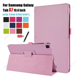 Coque rigide de 10.4 pouces avec stylet, étui de protection pour Galaxy Tab A7, T500/T505/T507, Samsung A7 Lite, tablette de 8.7 pouces 