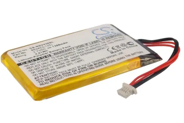 Cameron sino 1300mah аккумулятор для INSIGNIA NS-NCV43 653453(125) gps, аккумулятор для навигатора