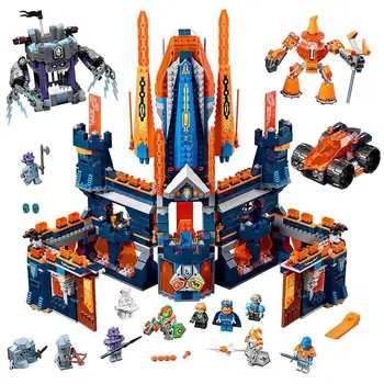 

1468pcs Nexoe Knights Element Knights Knighton Castle Building Blocks Nexus 70357 Educational Bricks Toys for Children Gift