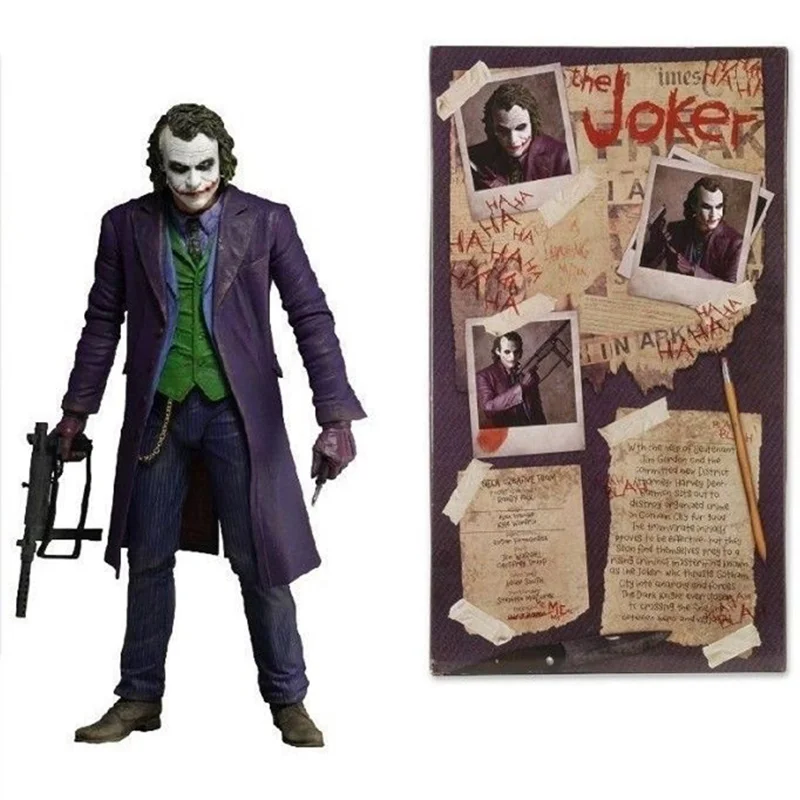 18 см DC Comics Бэтмен Темный рыцарь Джокер Хит Леджер фигурка Модель " figuretoys подарки