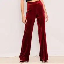 

Dropshipping!Autumn/Winter New Fashion High Waist Women Trousers Comfortable Casual Sports Pants Wide Leg Pants of Ladies