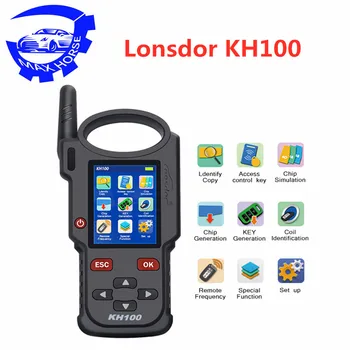 

Original Lonsdor KH100 Hand-Held Remote Smart Key Programmer for TOYOTA / Generate chip/ Detect remote frequency