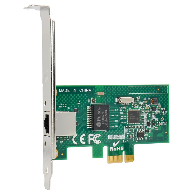 Для Intel I210AT PCI-E X1 Gigabit LAN Ethernet Сетевая карта Однопортовый Настольный сервер адаптация PCI-E Ethernet серверный адаптер