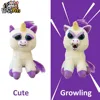 Feisty pets funny face changing unicorn soft toys for children turtle stuffed plush koala angry animal adorable doll butterfly ► Photo 2/6