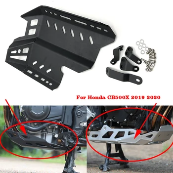 

Motorcycle Engine Protection Bottom Guard Cover Frame With Mounting Accessories For HONDA CB 500X CB500X 2019 2020 Silver Black