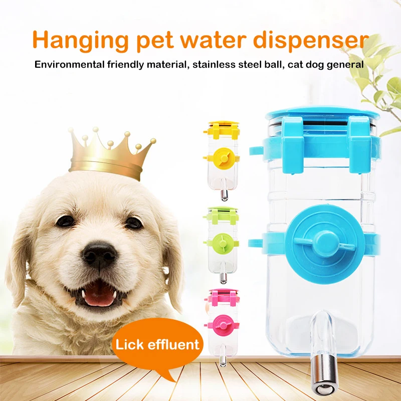 

Pet Automatic Water Feeder Dog Cat Drinking Water Bottle Cat Dogs Accessories Hanging Water Dispenser Pets Supplies