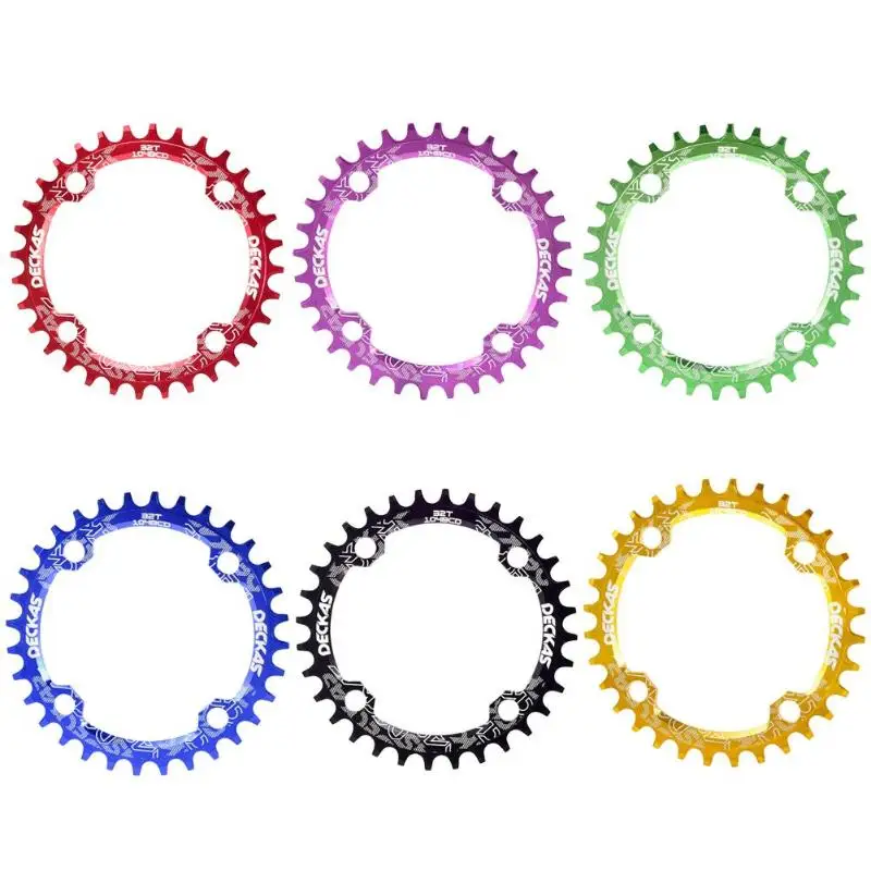 

Metal 32T Positive and Negative Tooth Disk Single-disk Mountain Road Bike Disc