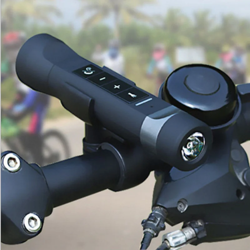 

Bicycle LED Light Outdoor Riding Card TF Memory Card Bluetooth Speaker Wireless Speaker Sound System Stereo Music Surround