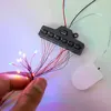 Railway Train Port Sharing Box 3/6 Distribution Port Hub For SMD Led Model Miniature Lighting System DC Lamp Scene Landscape 6