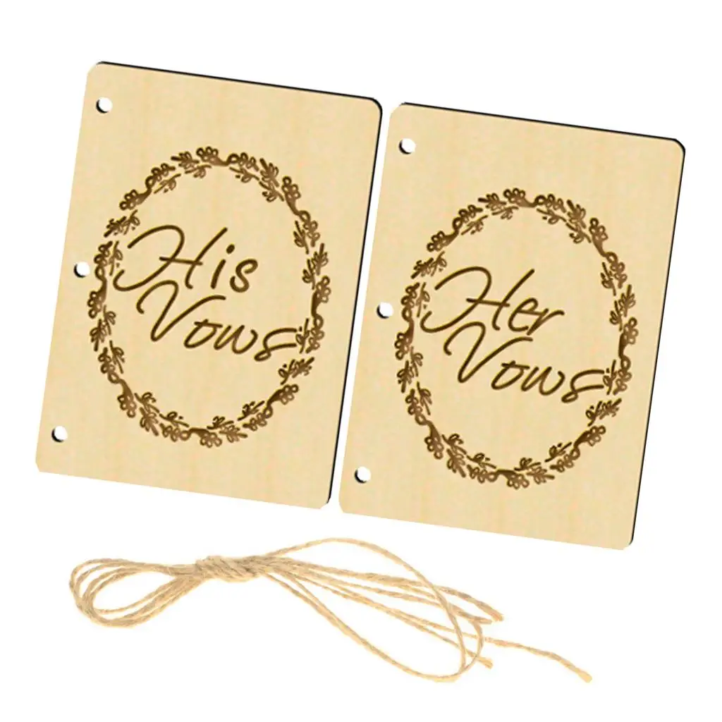 Natural Wooden Tags Cutout Wooden Pieces Hanging Labels Embellishments Crafts Wooden Decorative for Wedding Crafts Making DIY