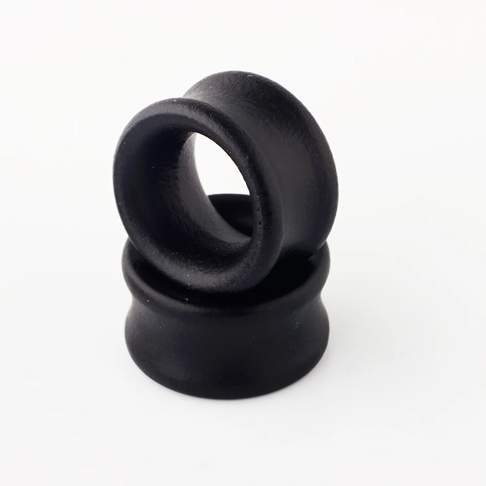 Black Plugs and Tunnels 6-20MM Ear Tunnel Earrings Ear Stretcher Wood Expander Men Ear Piercing Body Piercing Tunnels Gauge