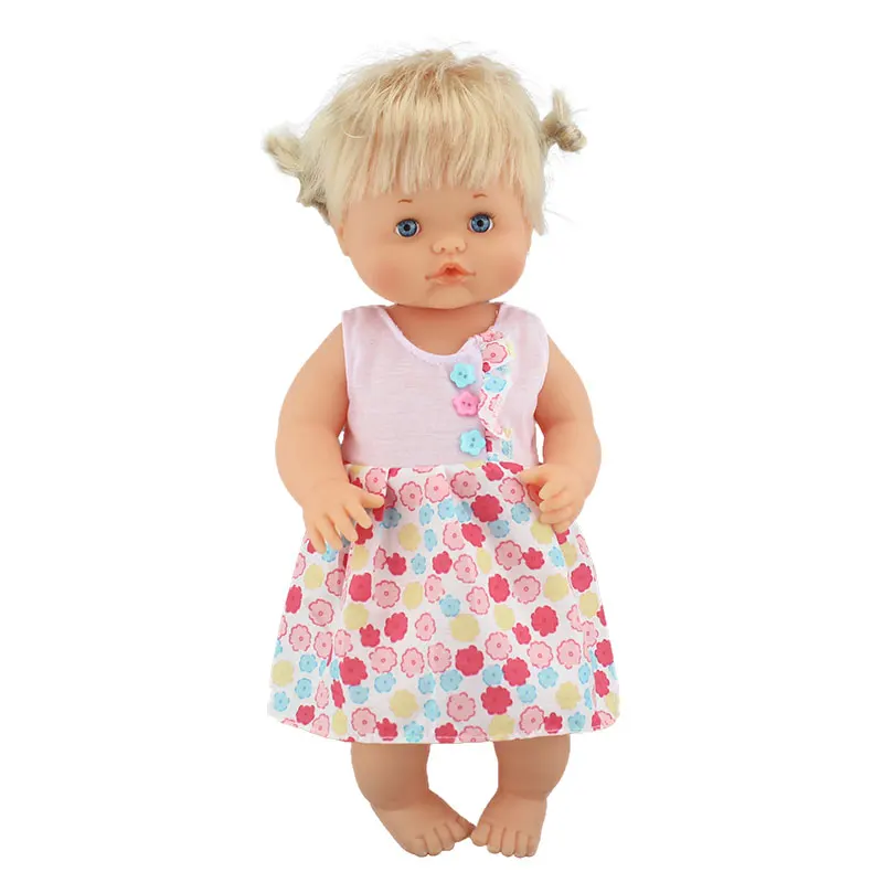 Новая Милая одежда подходит 40 см 41 см Nenucos кукла Nenuco Ropa y su Hermanita фиолетовая футболка с длинными рукавами в фиолетовый горошек брюки со шляпой - Цвет: 13