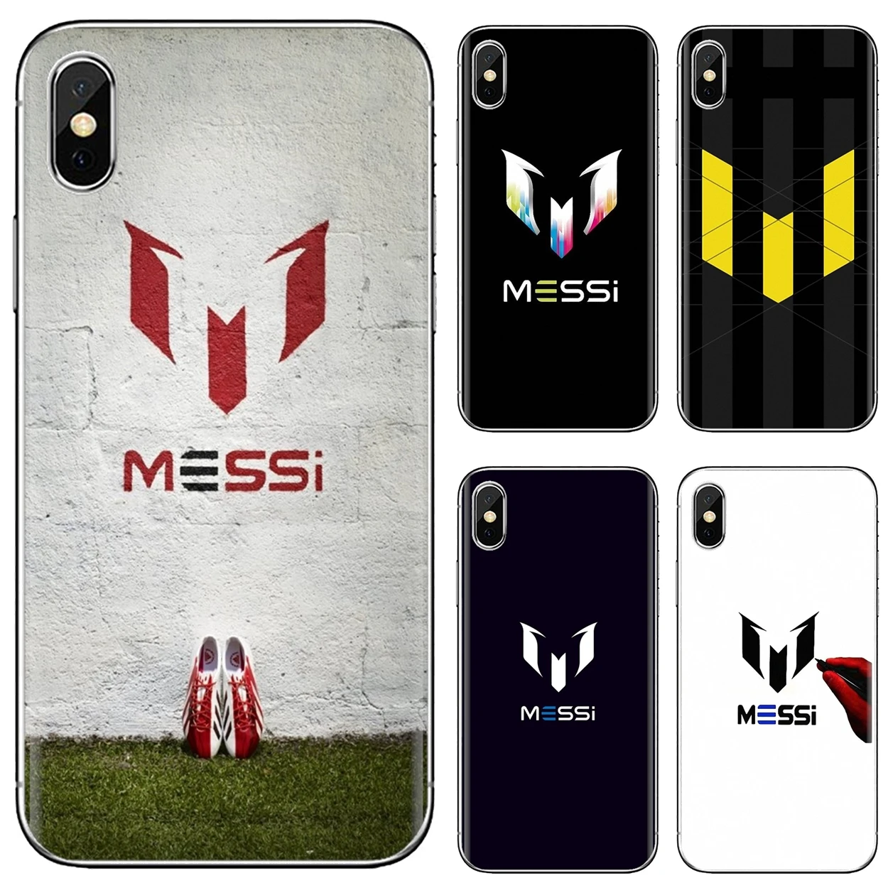 Leo-Messi-C-logo для Xiaomi Redmi 2 S2 3 3S 4 4A 5 5A 6 6A 7A 9 9T 9C 9A Pro Pocophone F1 мягкие чехлы | Мобильные