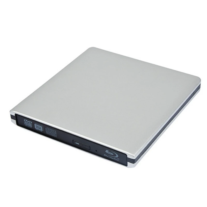 Внешний Blu Ray DVD привод 3D USB 3 0 Портативный Bluray CD горелка RW ряд для ОС Windows 7 8 10 Linxus