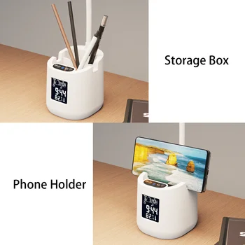 

YOUKOYI Indoor lighting Desk Lamp study lamps with touch Dimming HD display 3 color temperature for kids table lamp luces led