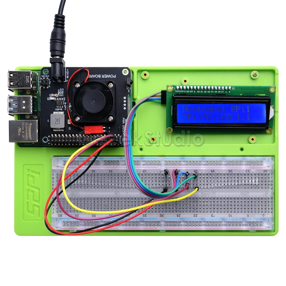 Макетная платформа для экспериментов ABS макетная плата Raspberry Pi 4B / 3B + 2B B Zero/W Mega